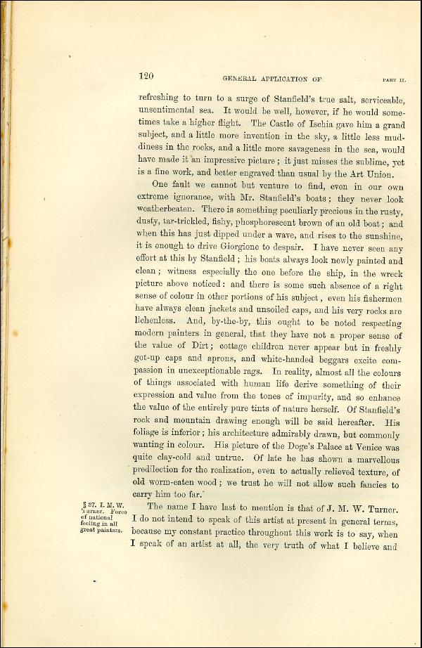 'Modern Painters' Volume I (1873 edition): Part II: Section I: Chapter VII: Page 120