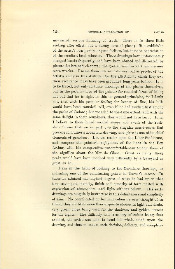 'Modern Painters' Volume I (1873 edition): Part II: Section I: Chapter VII: Page 124