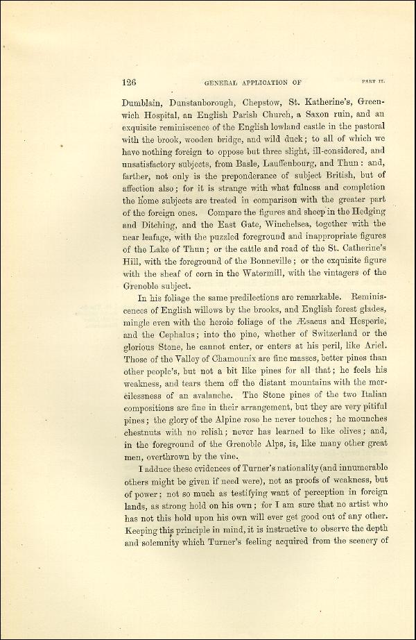 'Modern Painters' Volume I (1873 edition): Part II: Section I: Chapter VII: Page 126