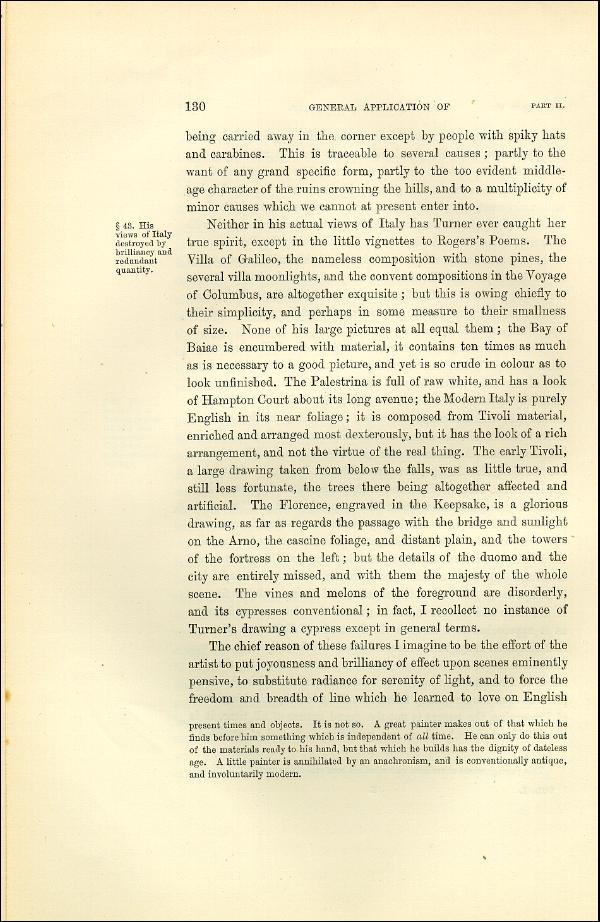 'Modern Painters' Volume I (1873 edition): Part II: Section I: Chapter VII: Page 130