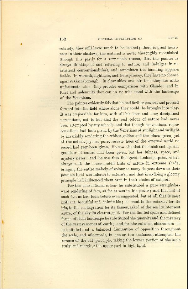 'Modern Painters' Volume I (1873 edition): Part II: Section I: Chapter VII: Page 132
