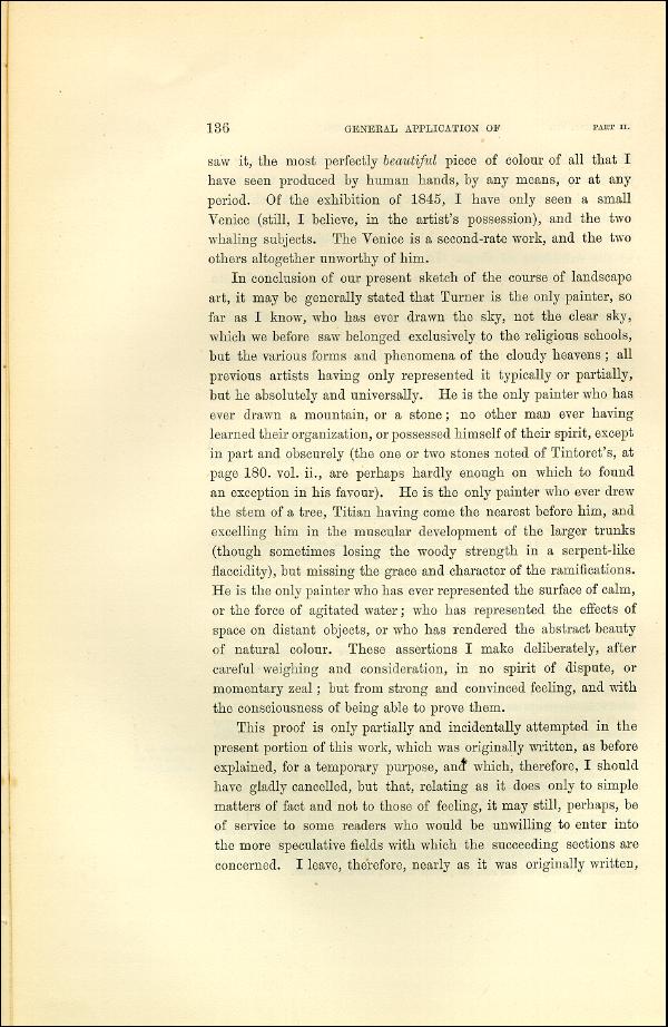 'Modern Painters' Volume I (1873 edition): Part II: Section I: Chapter VII: Page 136