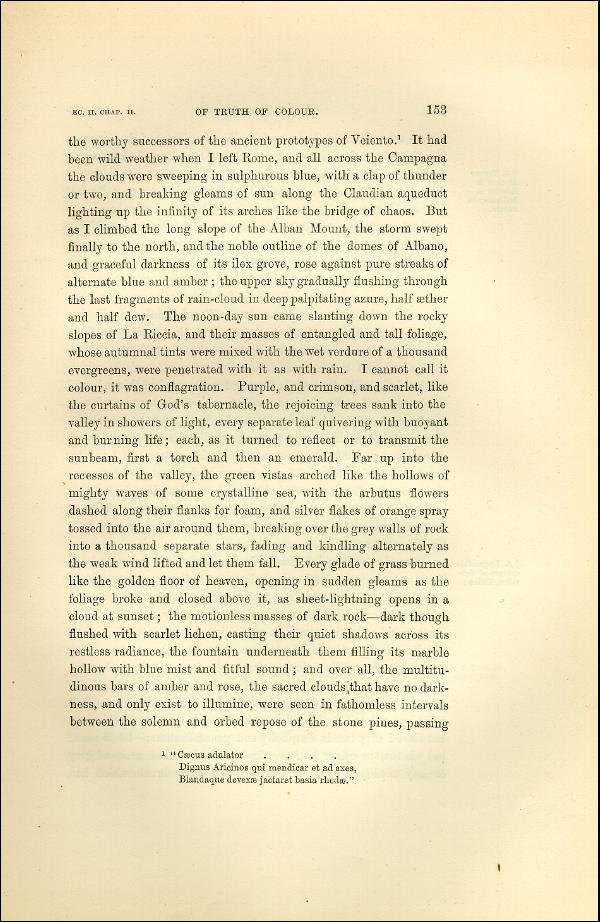 'Modern Painters' Volume I (1873 edition): Part II: Section II: Chapter II: Page 153