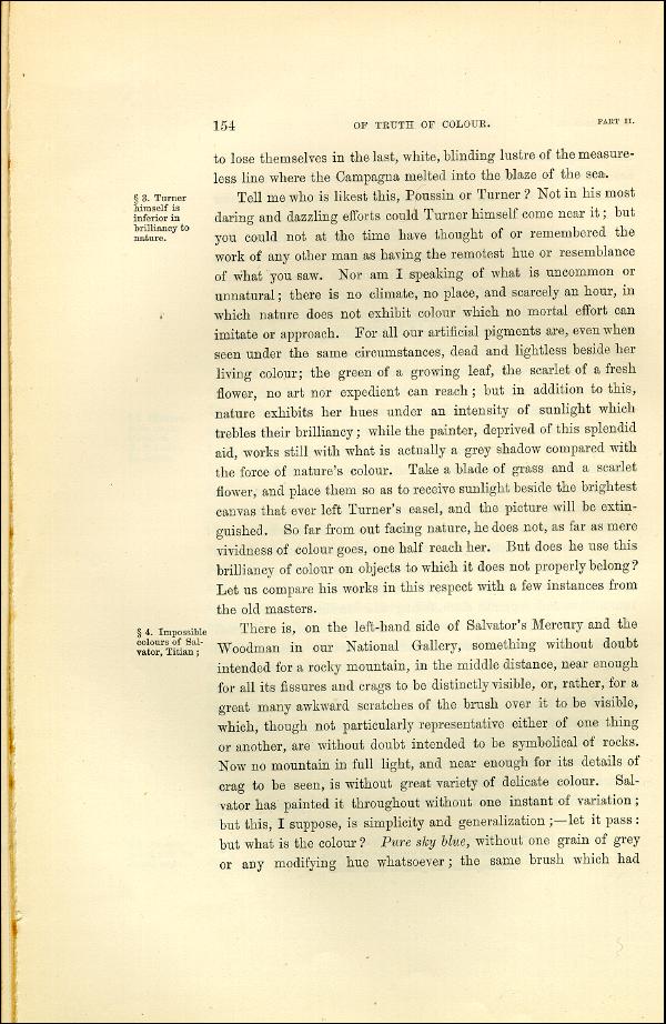 'Modern Painters' Volume I (1873 edition): Part II: Section II: Chapter II: Page 154