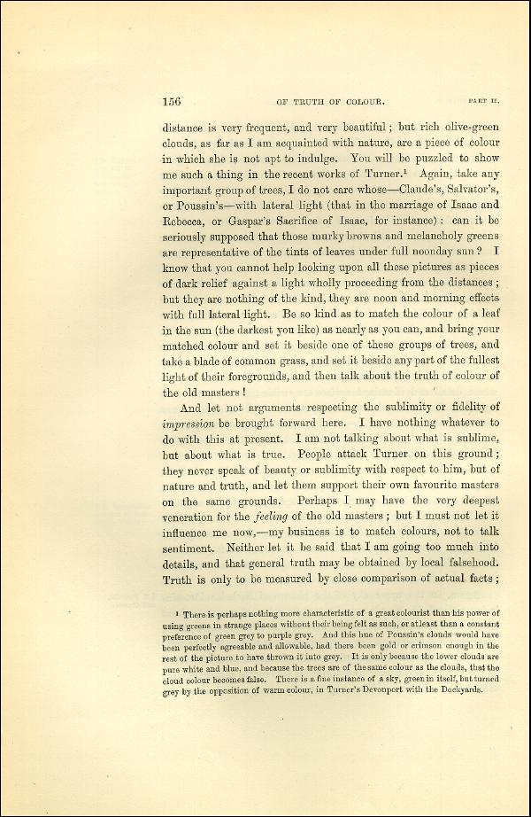 'Modern Painters' Volume I (1873 edition): Part II: Section II: Chapter II: Page 156