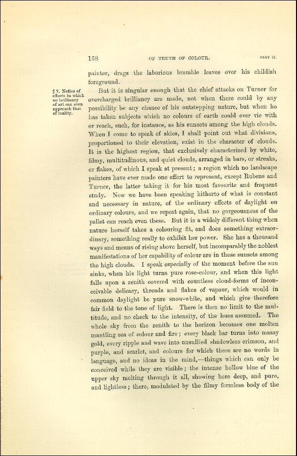 'Modern Painters' Volume I (1873 edition): Part II: Section II: Chapter II: Page 158