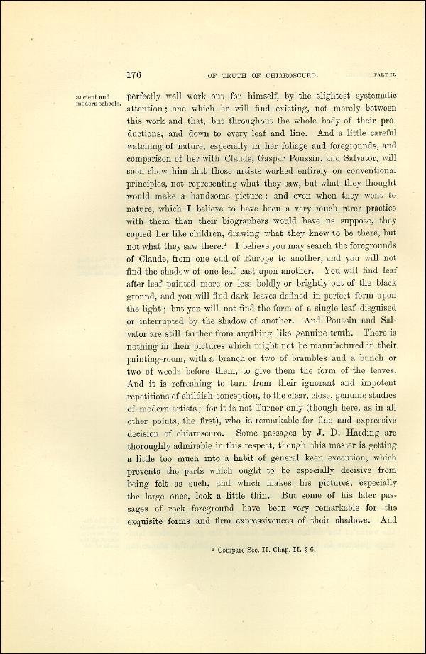 'Modern Painters' Volume I (1873 edition): Part II: Section II: Chapter III: Page 176