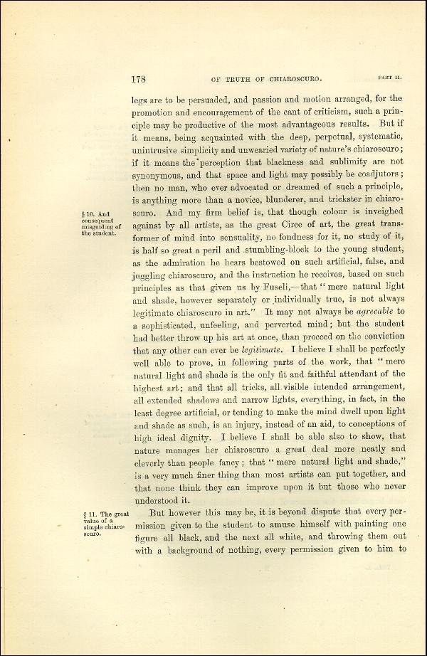'Modern Painters' Volume I (1873 edition): Part II: Section II: Chapter III: Page 178