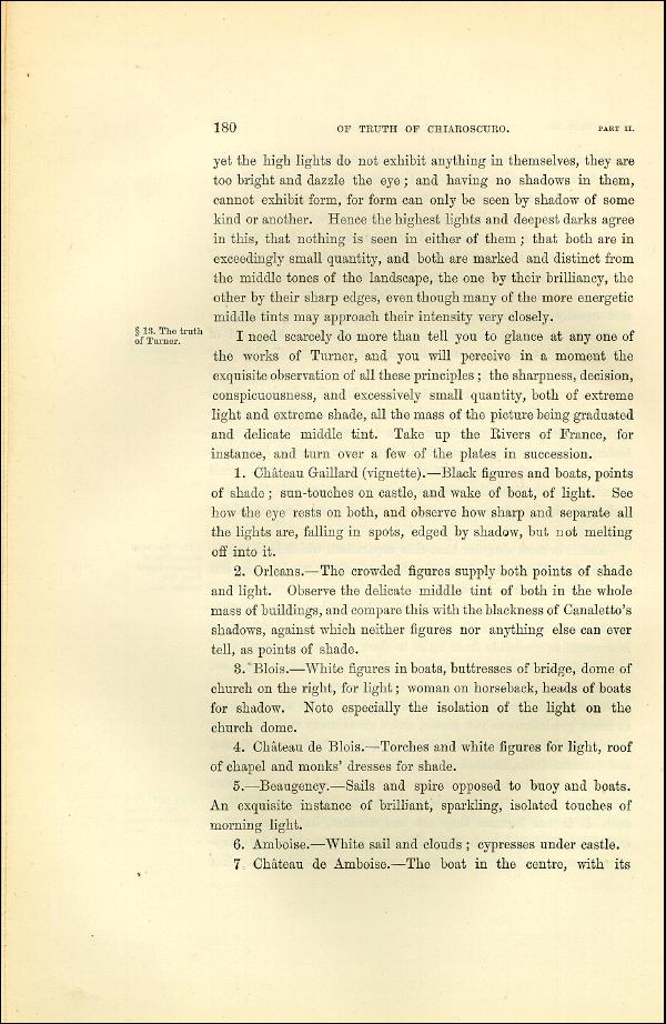 'Modern Painters' Volume I (1873 edition): Part II: Section II: Chapter III: Page 180