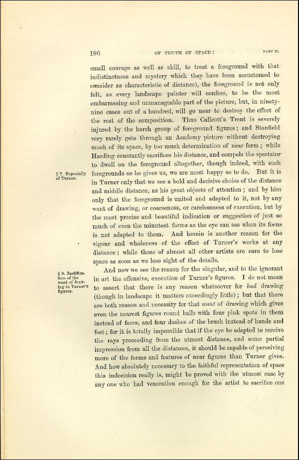 'Modern Painters' Volume I (1873 edition): Part II: Section II: Chapter IV: Page 186