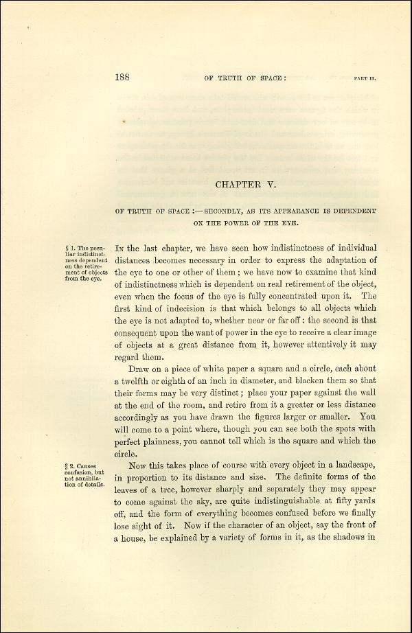 'Modern Painters' Volume I (1873 edition): Part II: Section II: Chapter V: Page 188