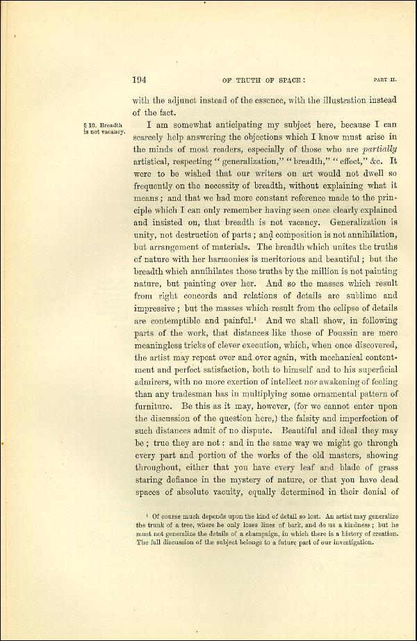 'Modern Painters' Volume I (1873 edition): Part II: Section II: Chapter V: Page 194