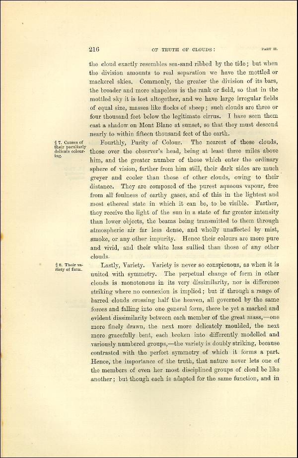 'Modern Painters' Volume I (1873 edition): Part II: Section III: Chapter II: Page 216