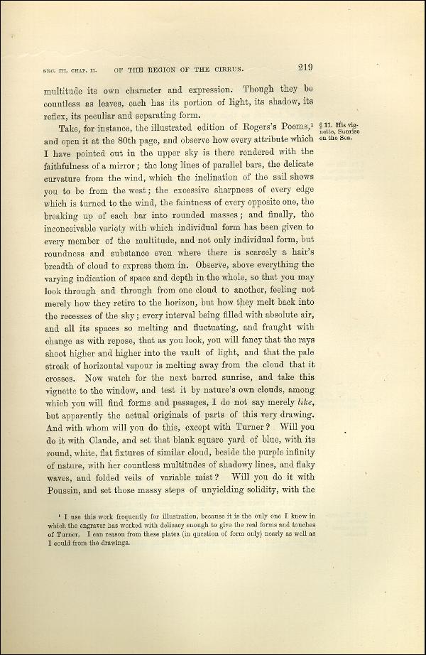 'Modern Painters' Volume I (1873 edition): Part II: Section III: Chapter II: Page 219