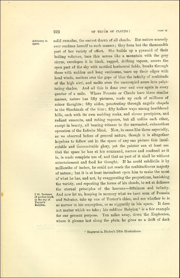 'Modern Painters' Volume I (1873 edition): Part II: Section III: Chapter III: Page 232