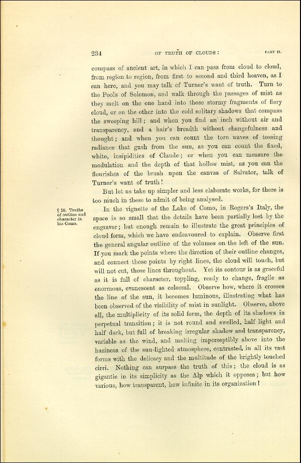 'Modern Painters' Volume I (1873 edition): Part II: Section III: Chapter III: Page 234