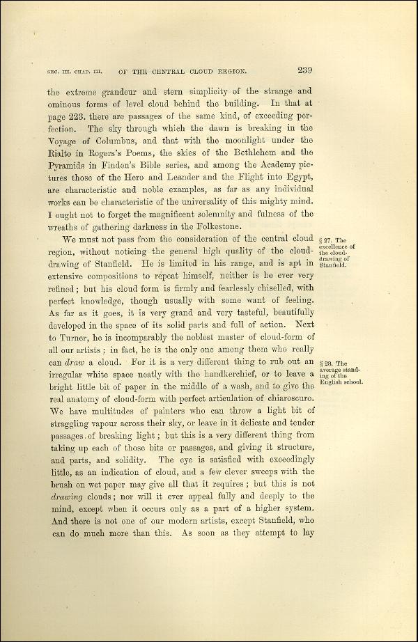 'Modern Painters' Volume I (1873 edition): Part II: Section III: Chapter III: Page 239