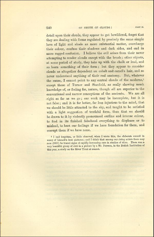 'Modern Painters' Volume I (1873 edition): Part II: Section III: Chapter III: Page 240