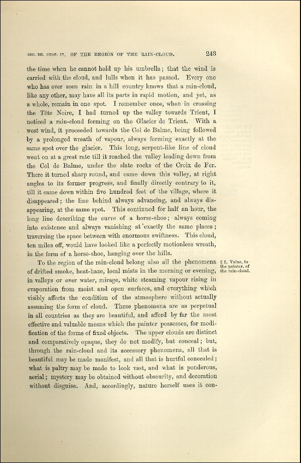 'Modern Painters' Volume I (1873 edition): Part II: Section III: Chapter IV: Page 243