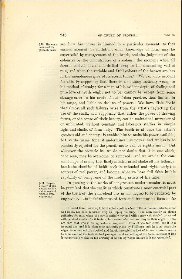 'Modern Painters' Volume I (1873 edition): Part II: Section III: Chapter IV: Page 246
