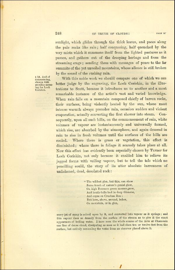 'Modern Painters' Volume I (1873 edition): Part II: Section III: Chapter IV: Page 248
