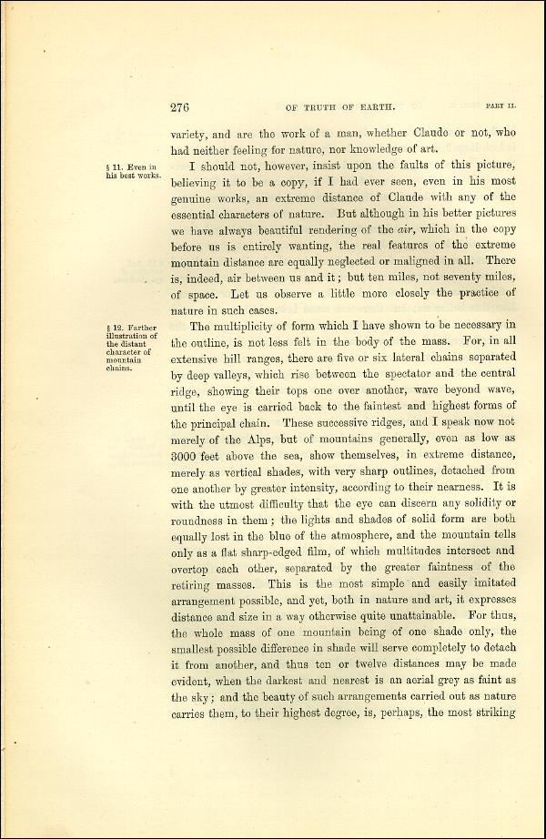 'Modern Painters' Volume I (1873 edition): Part II: Section IV: Chapter II: Page 276