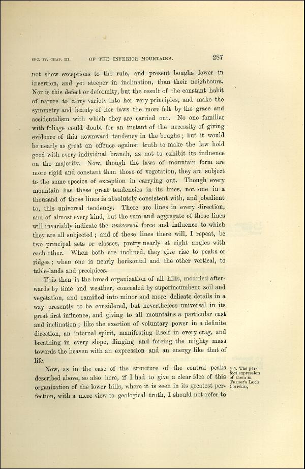 'Modern Painters' Volume I (1873 edition): Part II: Section IV: Chapter III: Page 287