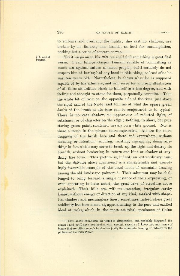 'Modern Painters' Volume I (1873 edition): Part II: Section IV: Chapter III: Page 290