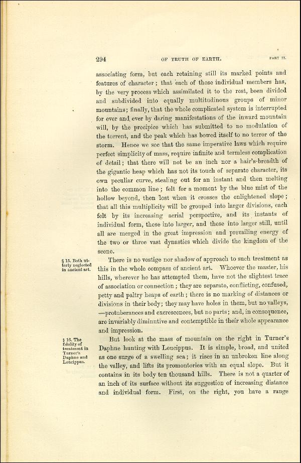 'Modern Painters' Volume I (1873 edition): Part II: Section IV: Chapter III: Page 294
