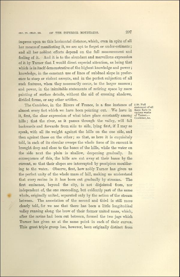 'Modern Painters' Volume I (1873 edition): Part II: Section IV: Chapter III: Page 297