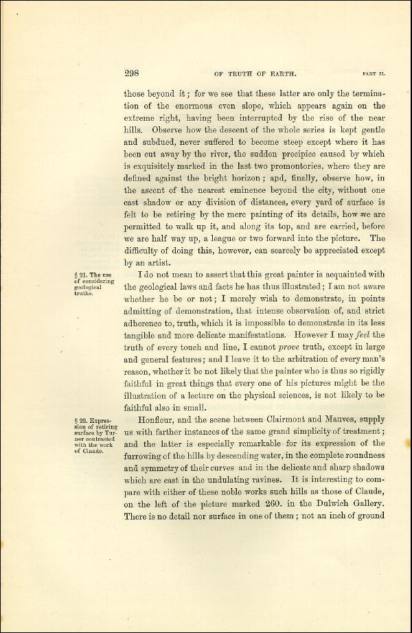 'Modern Painters' Volume I (1873 edition): Part II: Section IV: Chapter III: Page 298