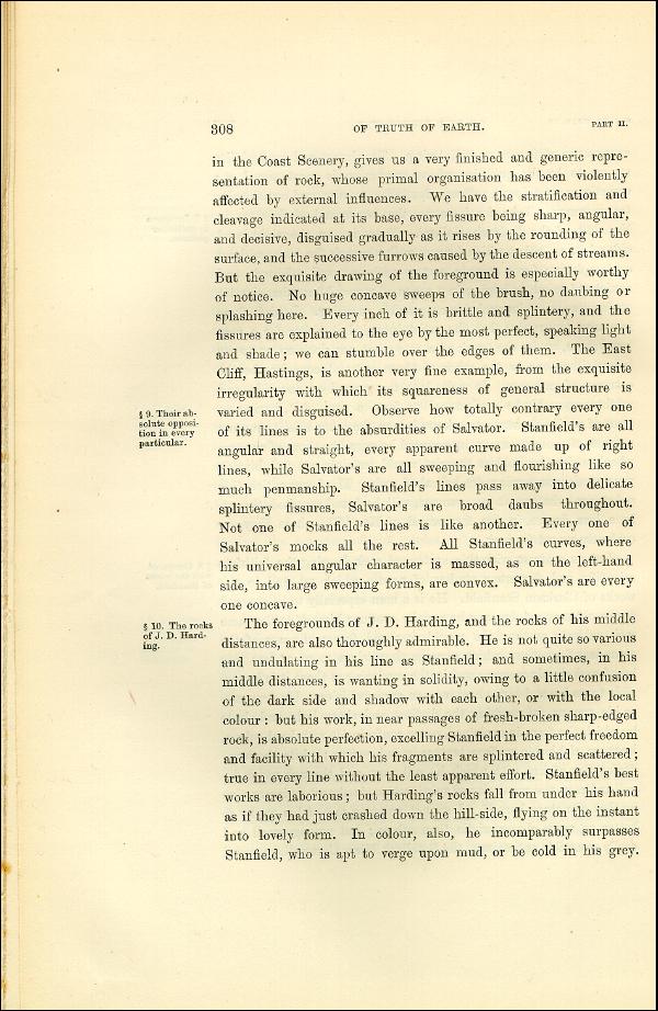 'Modern Painters' Volume I (1873 edition): Part II: Section IV: Chapter IV: Page 308