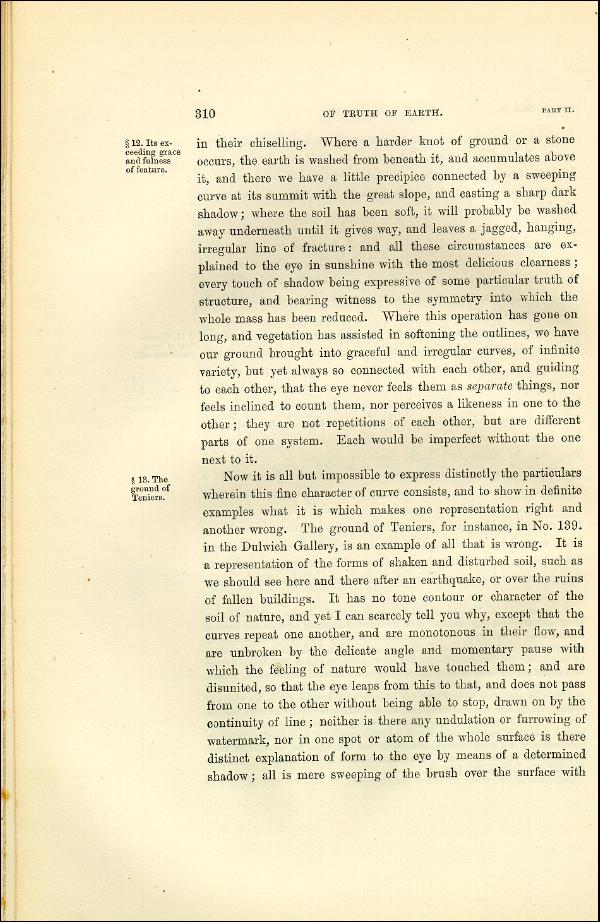 'Modern Painters' Volume I (1873 edition): Part II: Section IV: Chapter IV: Page 310