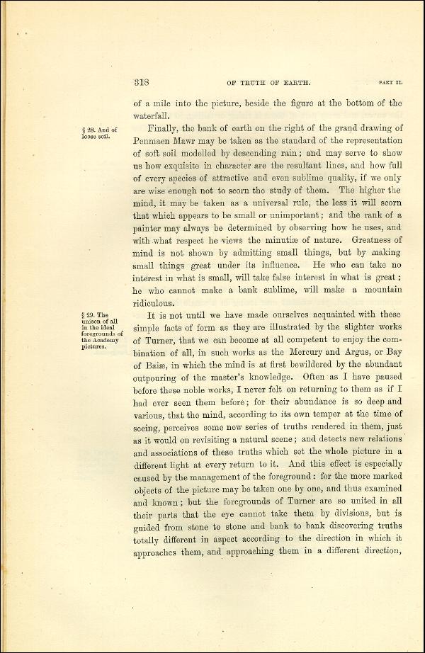 'Modern Painters' Volume I (1873 edition): Part II: Section IV: Chapter IV: Page 318
