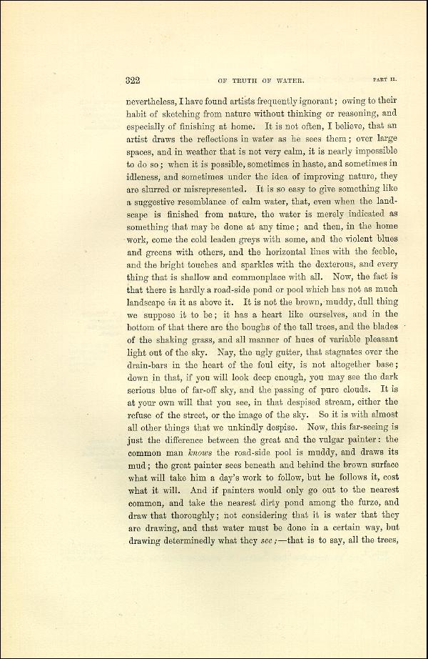 'Modern Painters' Volume I (1873 edition): Part II: Section V: Chapter I: Page 322