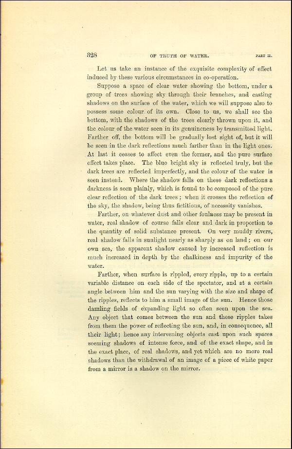 'Modern Painters' Volume I (1873 edition): Part II: Section V: Chapter I: Page 328