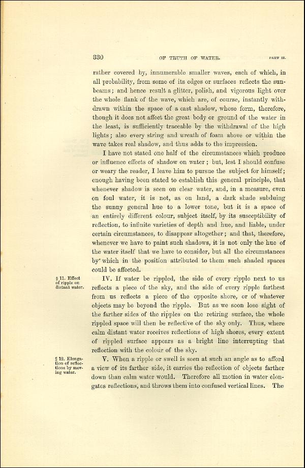 'Modern Painters' Volume I (1873 edition): Part II: Section V: Chapter I: Page 330