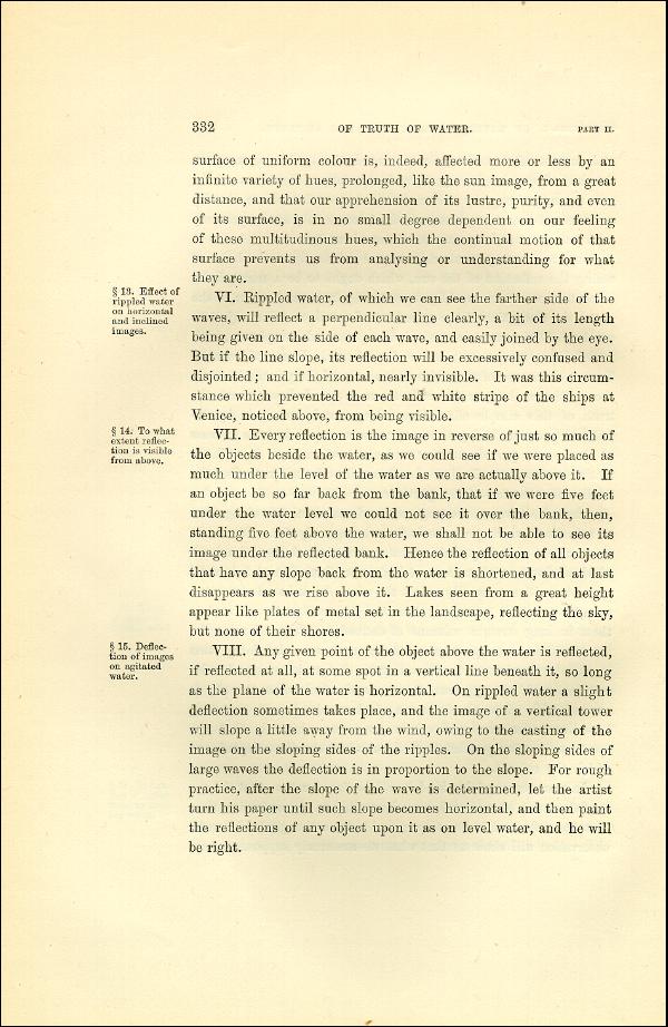 'Modern Painters' Volume I (1873 edition): Part II: Section V: Chapter I: Page 332