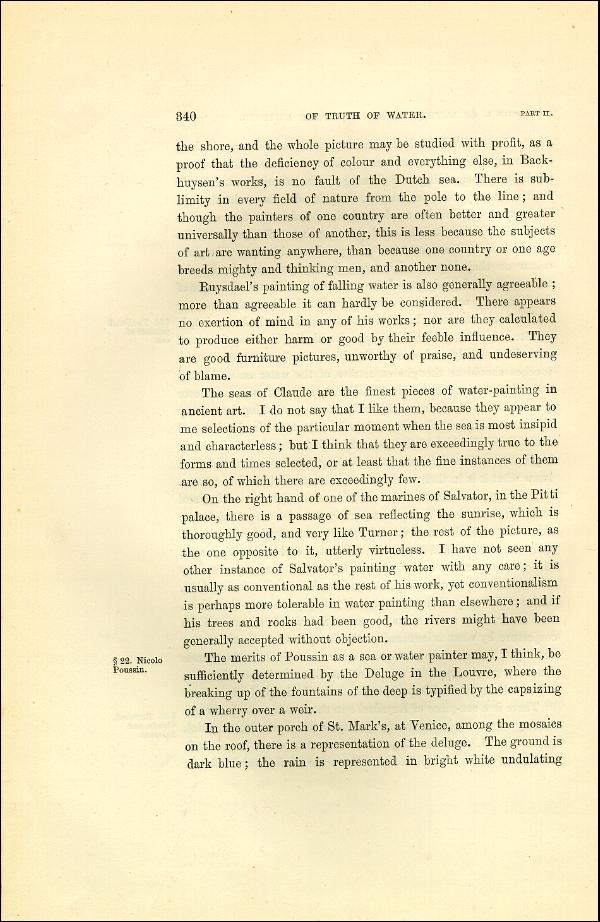 'Modern Painters' Volume I (1873 edition): Part II: Section V: Chapter I: Page 340