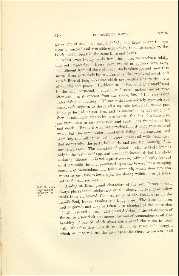'Modern Painters' Volume I (1873 edition): Part II: Section V: Chapter III: Page 370