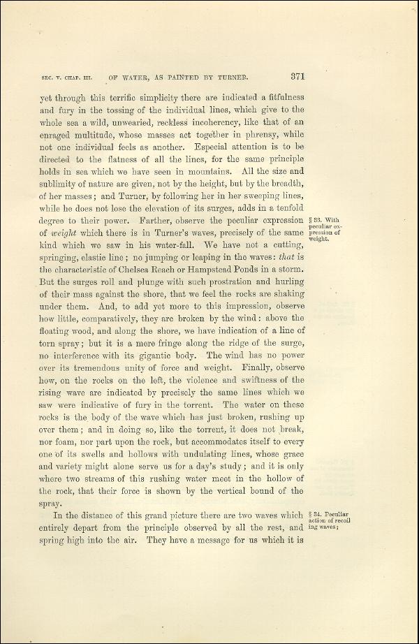'Modern Painters' Volume I (1873 edition): Part II: Section V: Chapter III: Page 371