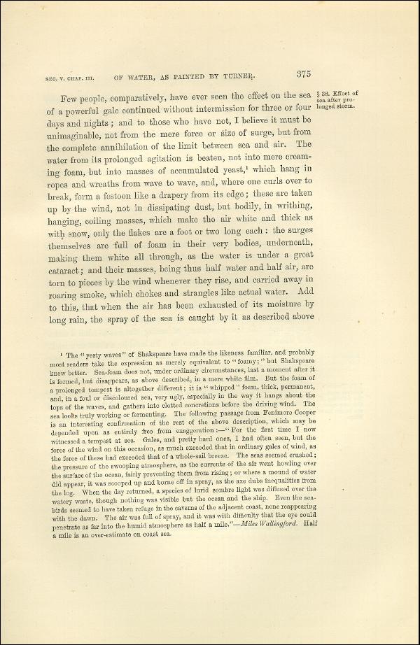 'Modern Painters' Volume I (1873 edition): Part II: Section V: Chapter III: Page 375