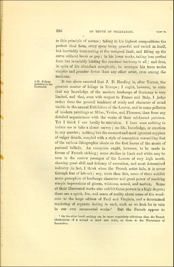 'Modern Painters' Volume I (1873 edition): Part II: Section VI: Chapter I: Page 396