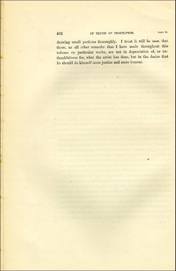 'Modern Painters' Volume I (1873 edition): Part II: Section VI: Chapter I: Page 402