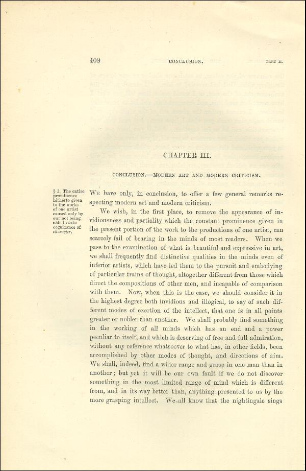 'Modern Painters' Volume I (1873 edition): Part II: Section VI: Chapter III: Page 408