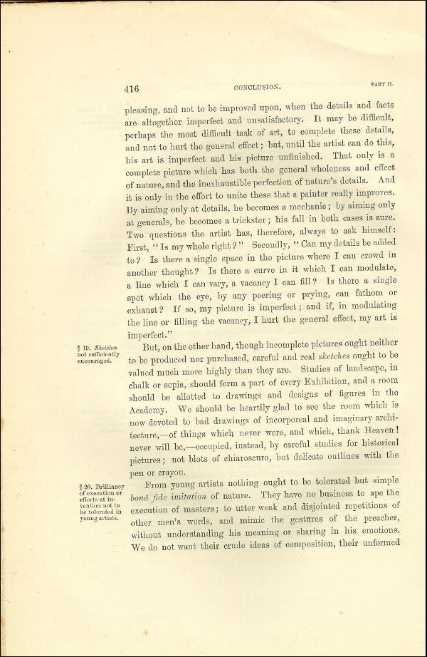 'Modern Painters' Volume I (1873 edition): Part II: Section VI: Chapter III: Page 416