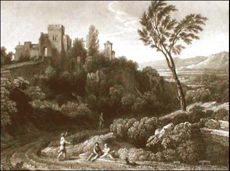 Landscape in the Roman Campagna
