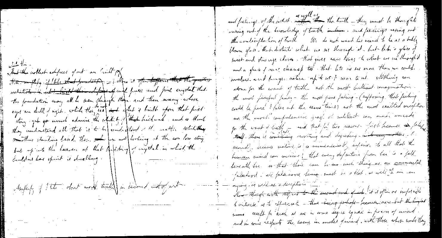 MSS of 'Modern Painters' I MA2389 folio29v-30r