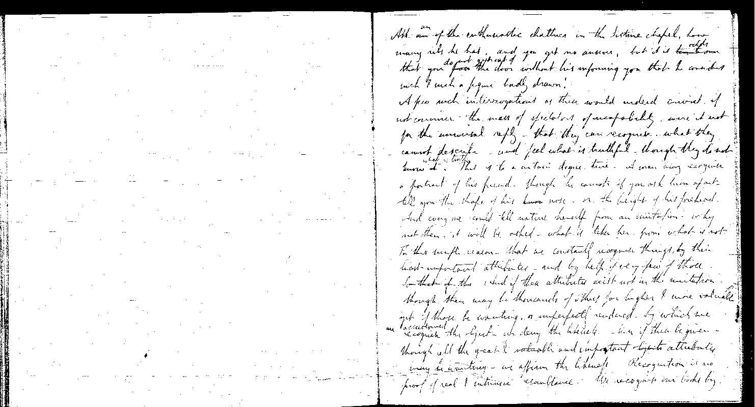 MSS of 'Modern Painters' I MA2389 folio41v-42r