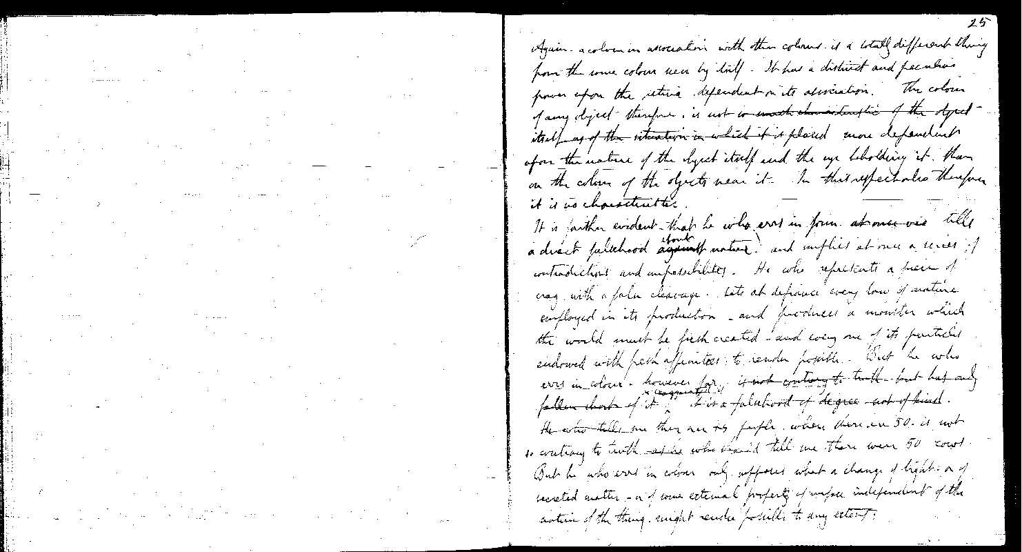 MSS of 'Modern Painters' I MA2389 folio47v-48r